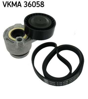 Комплект поліклинових ременів SKF VKMA36058 - zapix