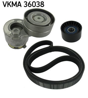 Комплект поліклинових ременів SKF VKMA36038 - zapix