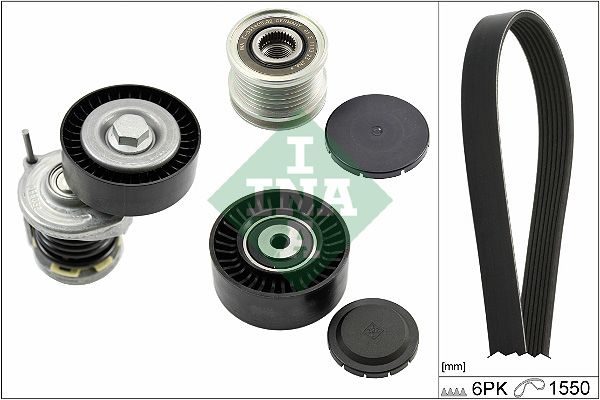 Комплект поліклинових ременів SCHAEFFLER INA 529058620 - zapix