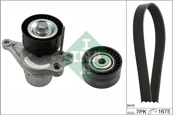 Комплект поліклинових ременів SCHAEFFLER INA 529035510 - zapix