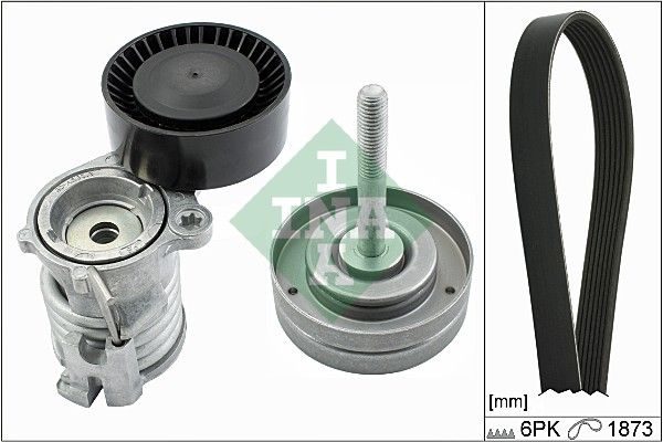 Комплект поліклинових ременів SCHAEFFLER INA 529009010 - zapix