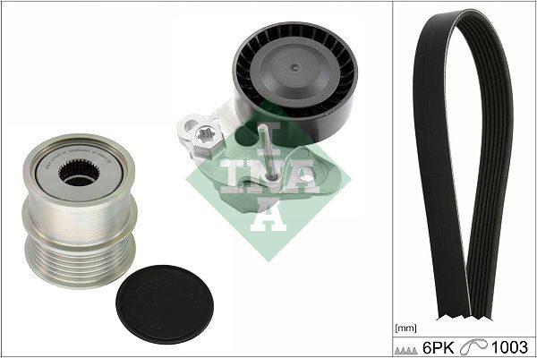 Комплект поліклинових ременів SCHAEFFLER INA 529015920 - zapix