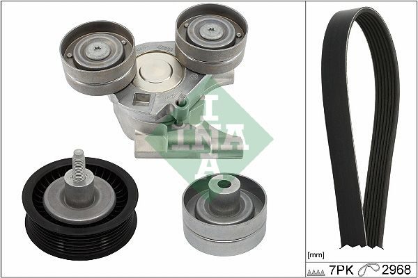 Комплект поліклинових ременів SCHAEFFLER INA 529044210 - zapix