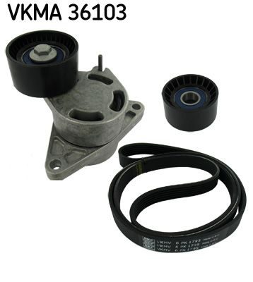 Комплект поліклинових ременів SKF VKMA36103 - zapix