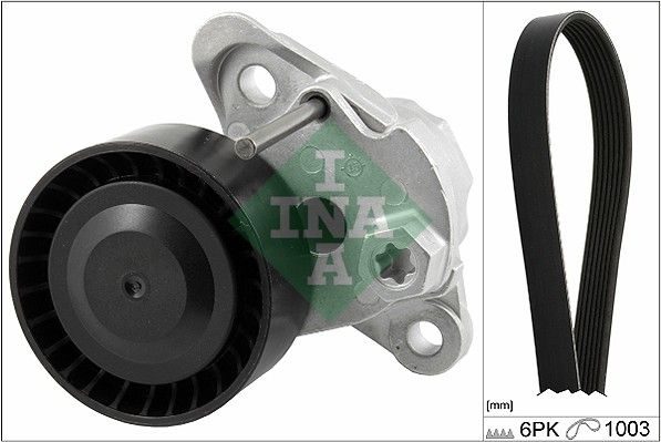Комплект поліклинових ременів SCHAEFFLER INA 529020810 - zapix