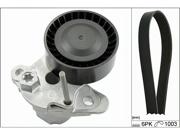 Комплект поліклинових ременів SCHAEFFLER INA 529015910 - zapix