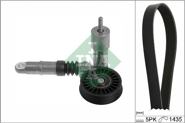 Комплект поліклинових ременів SCHAEFFLER INA 529042510 - zapix