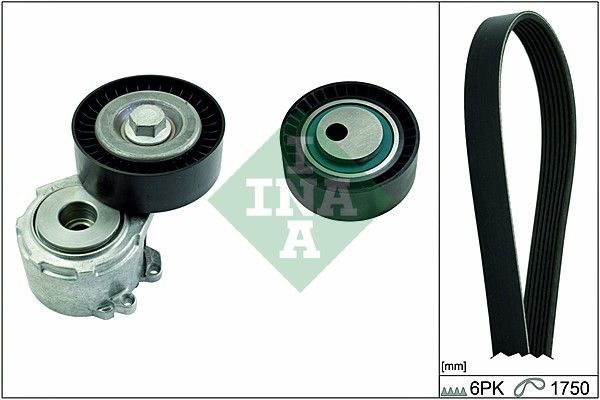 Комплект поліклинових ременів SCHAEFFLER INA 529009210 - zapix