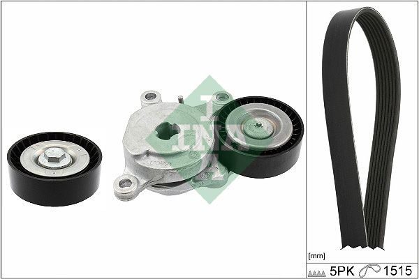 Комплект поліклинових ременів SCHAEFFLER INA 529054310 - zapix