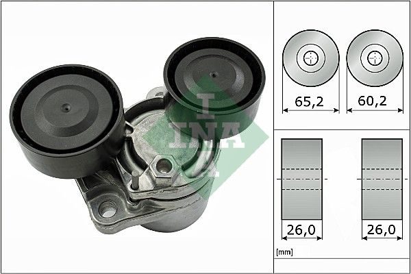 Натяжний пристрій ременя поліклінового SCHAEFFLER INA 534050510 - zapix