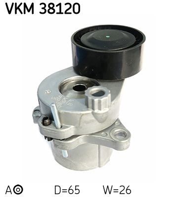 Натяжний пристрій ременя поліклінового SKF VKM38120 - zapix