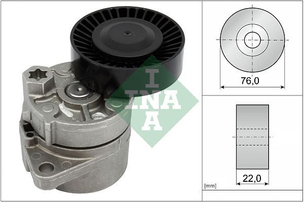 Натяжний пристрій ременя поліклінового SCHAEFFLER INA 534001810 - zapix