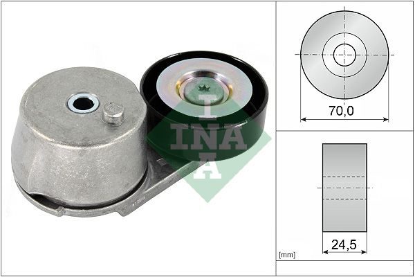 Натяжний пристрій ременя поліклінового SCHAEFFLER INA 534070410 - zapix