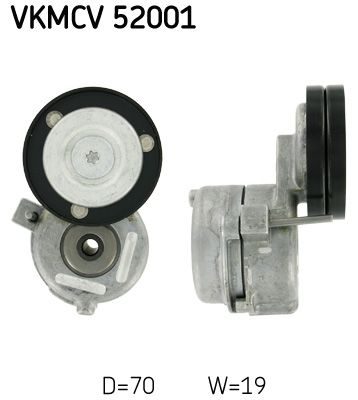 Натяжний пристрій ременя поліклінового SKF VKMCV52001 - zapix