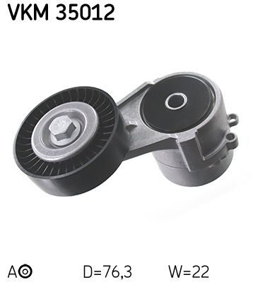 Натяжний пристрій ременя поліклінового SKF VKM35012 - zapix