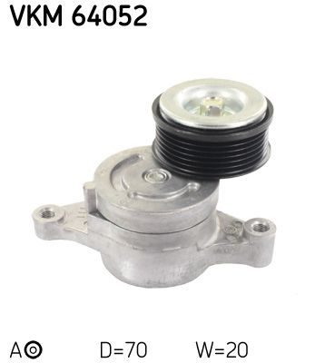 Натяжний пристрій ременя поліклінового SKF VKM64052 - zapix