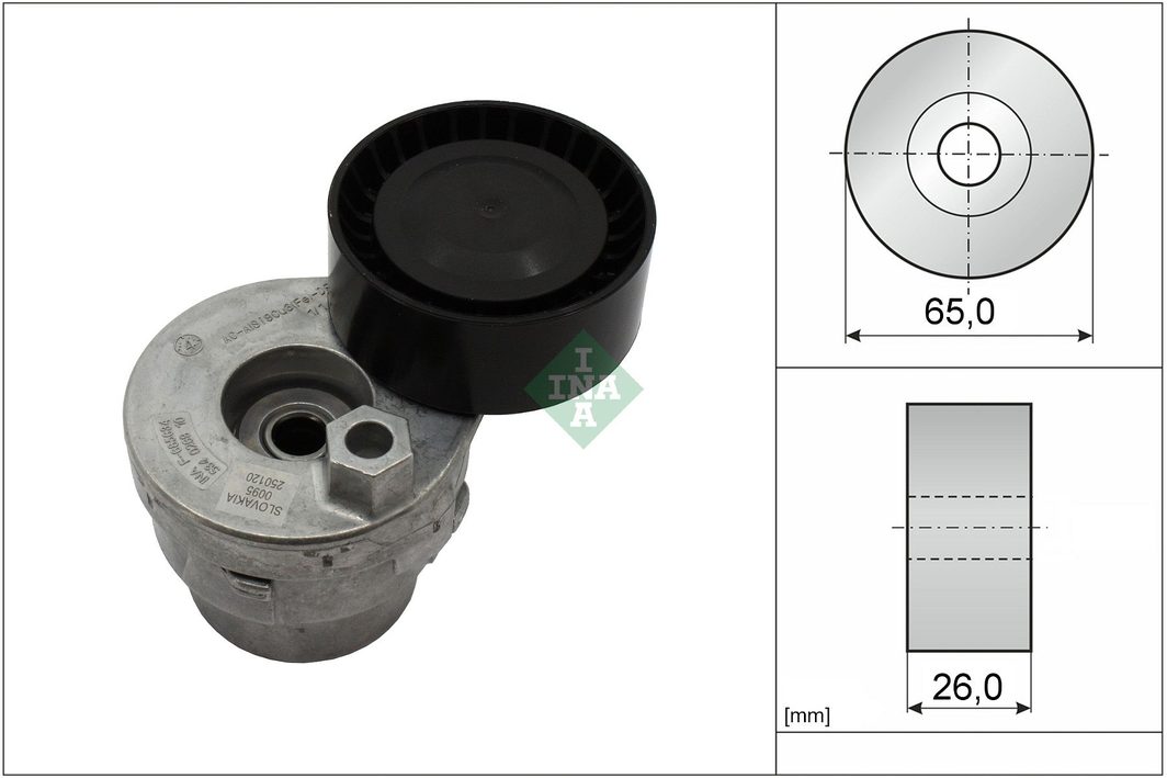 Натяжний пристрій ременя поліклінового SCHAEFFLER INA 534026910 - zapix