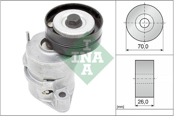 Натяжний пристрій ременя поліклінового SCHAEFFLER INA 534010230 - zapix