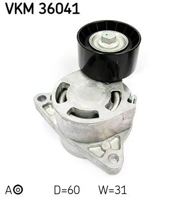 Натяжний пристрій ременя поліклінового SKF VKM36041 - zapix