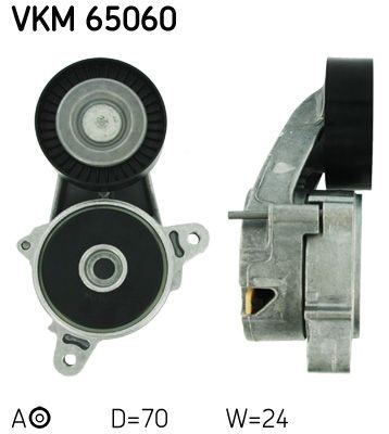 Натяжний пристрій ременя поліклінового SKF VKM65060 - zapix