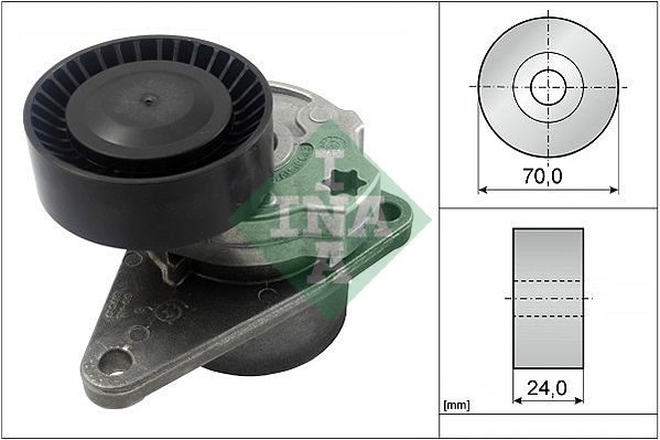 Натяжний пристрій ременя поліклінового SCHAEFFLER INA 534010310 - zapix
