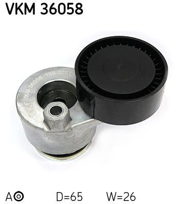 Натяжний пристрій ременя поліклінового SKF VKM36058 - zapix