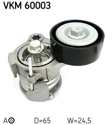 Натяжний пристрій ременя поліклінового SKF VKM60003 - zapix