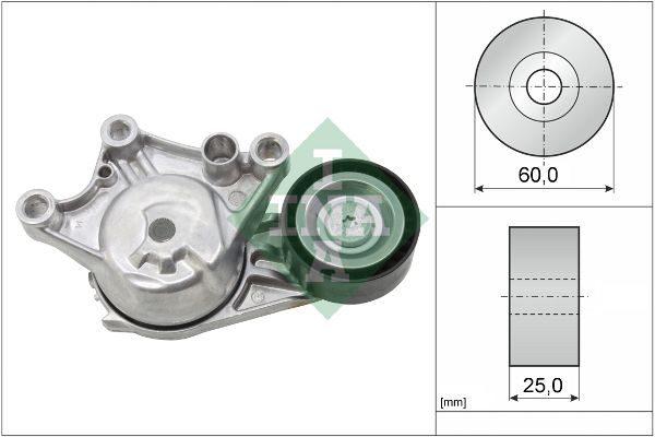 Натяжний пристрій ременя поліклінового SCHAEFFLER INA 534065410 - zapix