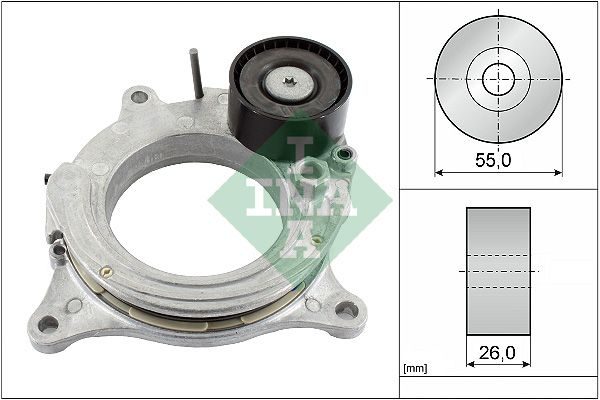 Натяжний пристрій ременя поліклінового SCHAEFFLER INA 534069210 - zapix