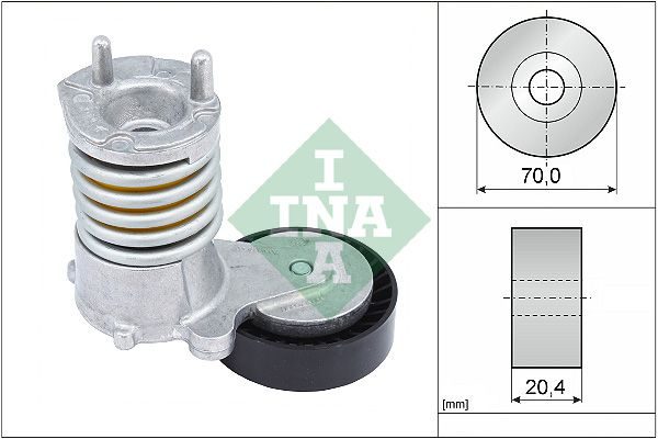 Натяжний пристрій ременя поліклінового SCHAEFFLER INA 534027410 - zapix