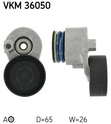 Натяжний пристрій ременя поліклінового SKF VKM36050 - zapix