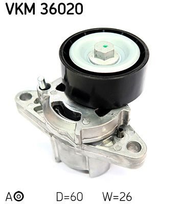 Натяжний пристрій ременя поліклінового SKF VKM36020 - zapix
