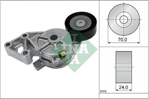 Натяжний пристрій ременя поліклінового SCHAEFFLER INA 534013230 - zapix