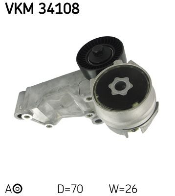 Натяжний пристрій ременя поліклінового SKF VKM34108 - zapix