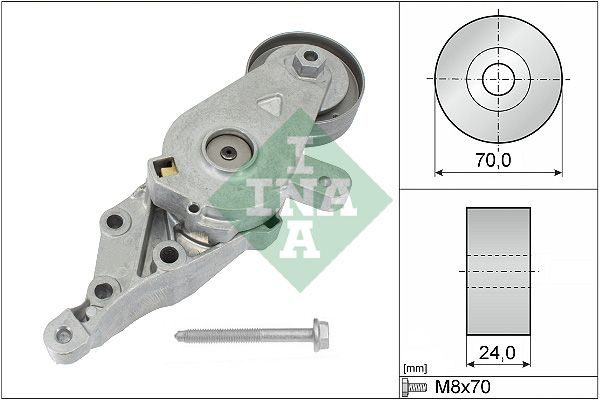 Натяжний пристрій ременя поліклінового SCHAEFFLER INA 534014030 - zapix