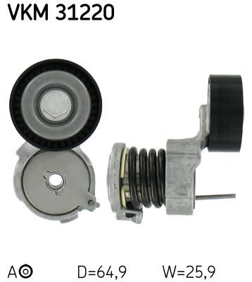 Натяжний пристрій ременя поліклінового SKF VKM31220 - zapix