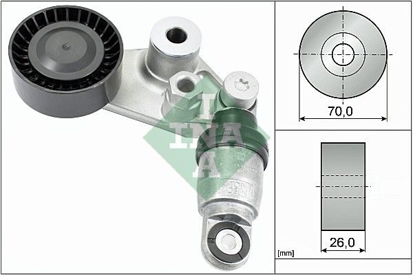 Натяжний пристрій ременя поліклінового SCHAEFFLER INA 534029710 - zapix