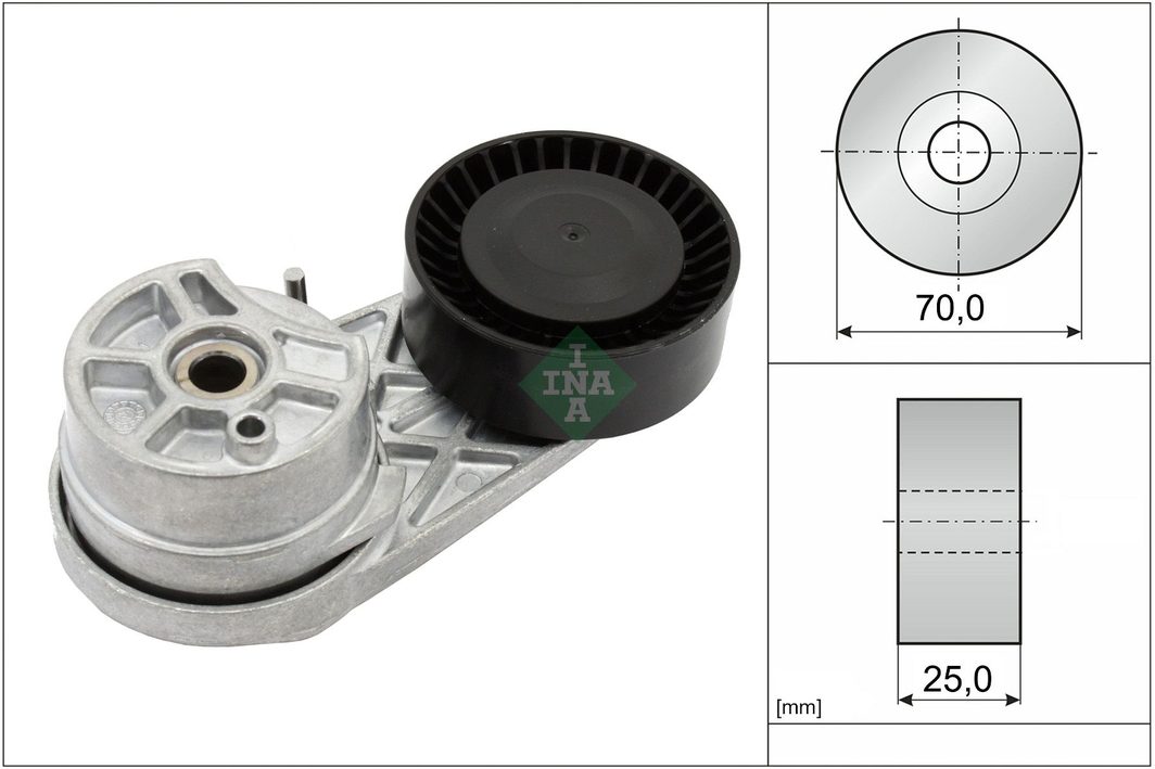 Натяжний пристрій ременя поліклінового SCHAEFFLER INA 534072510 - zapix