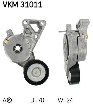 Натяжний пристрій ременя поліклінового SKF VKM31011 - zapix