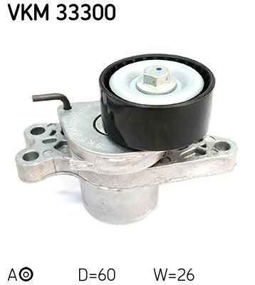 Натяжний пристрій ременя поліклінового SKF VKM33300 - zapix