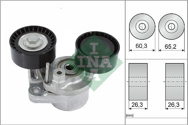 Натяжний пристрій ременя поліклінового SCHAEFFLER INA 534048210 - zapix