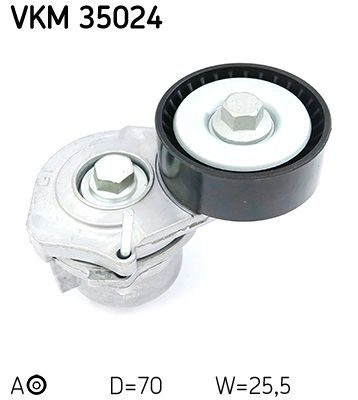Натяжний пристрій ременя поліклінового SKF VKM35024 - zapix