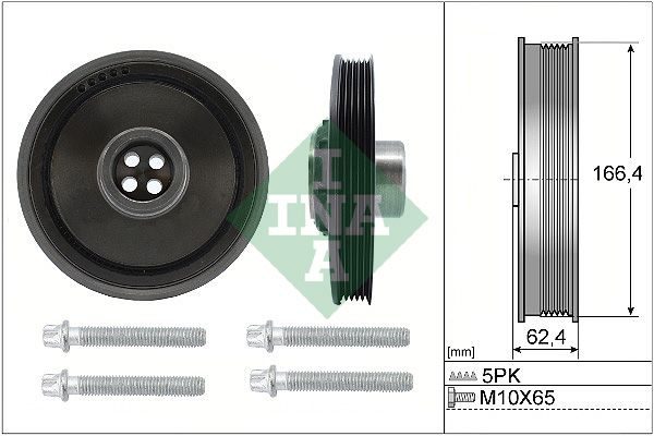 Шків колінвалу SCHAEFFLER INA 544017120 - zapix