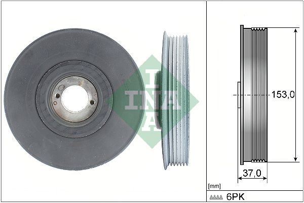 Шків колінвалу SCHAEFFLER INA 544003910 - zapix