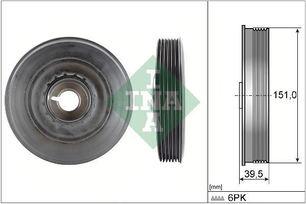 Шків колінвалу SCHAEFFLER INA 544009010 - zapix