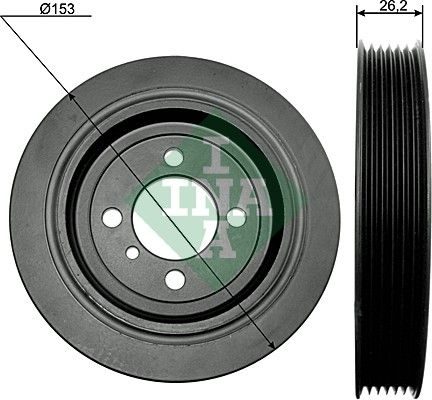 Шків колінвалу SCHAEFFLER INA 544009310 - zapix
