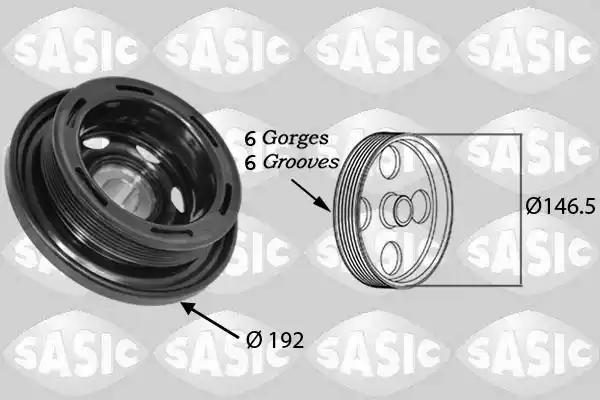 Шків колінвалу SASIC 2156067 - zapix