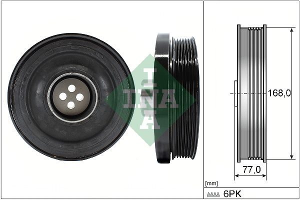 Шків колінвалу SCHAEFFLER INA 544013010 - zapix