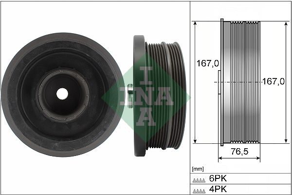Шків колінвалу SCHAEFFLER INA 544008210 - zapix