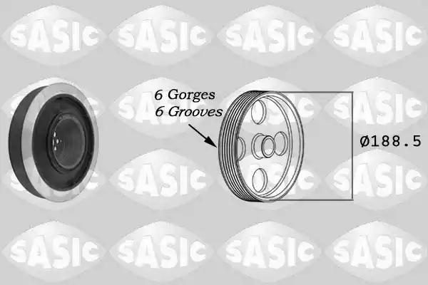 Шків колінвалу SASIC 9001805 - zapix
